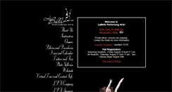 Desktop Screenshot of labelleperformingarts.com